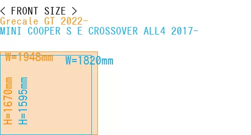 #Grecale GT 2022- + MINI COOPER S E CROSSOVER ALL4 2017-